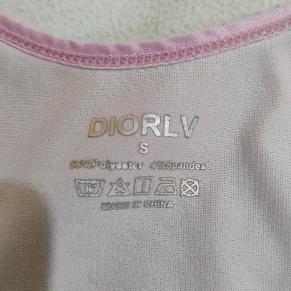 Pink-to-Lavender Ombre Racerback Tank Top - Picture 2 of 5